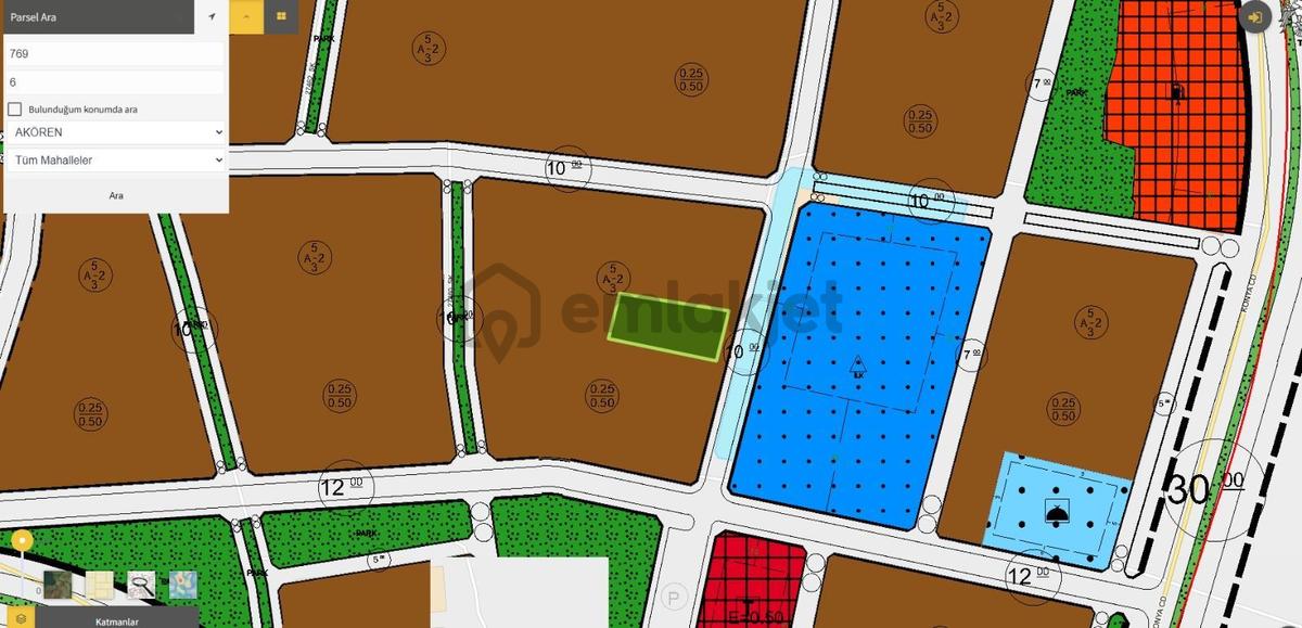 Akören Tülce De 236 M2 İmarlı Arsa Hissesi - 2
