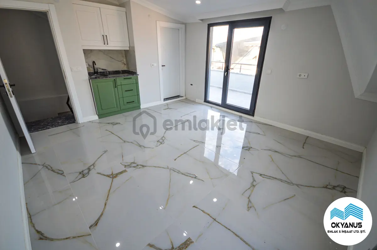 Kocaali De Bahçeli Şık Mutfak Dolaplarıyla 3+1 Villa - 21