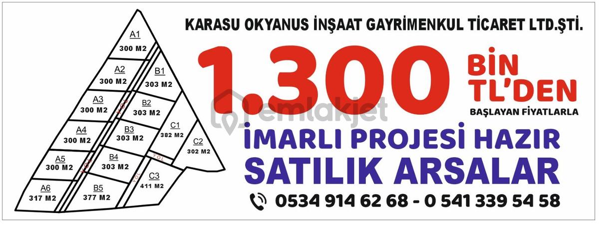 Projeli Ruhsatlı Ve İmar Sınırında Satılık Arsa Seçenekleri - 12