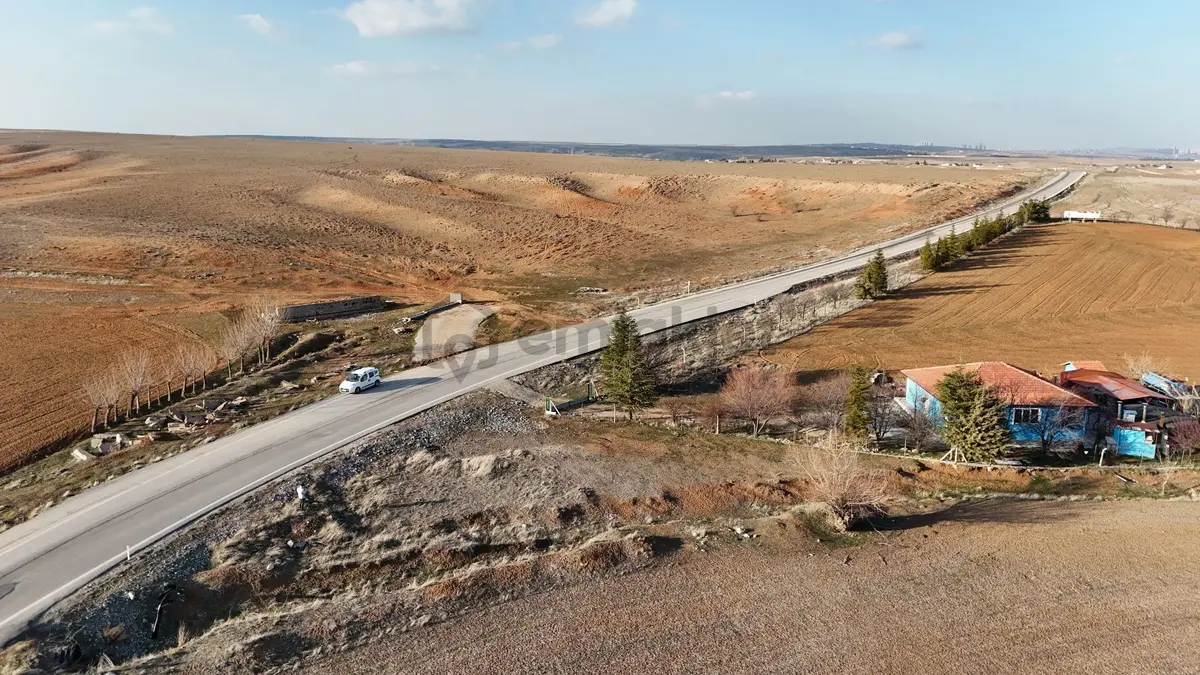 Gölbaşı Velihimmetli De 344m2 Tek Tapu Asfalta Cephe Tarla - 13