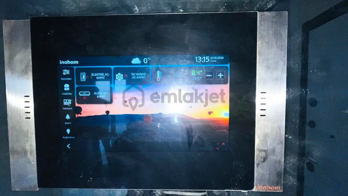 Manastır'da Deniz Manzaralı 3+1 Akıllı Sıfır Daire - 11