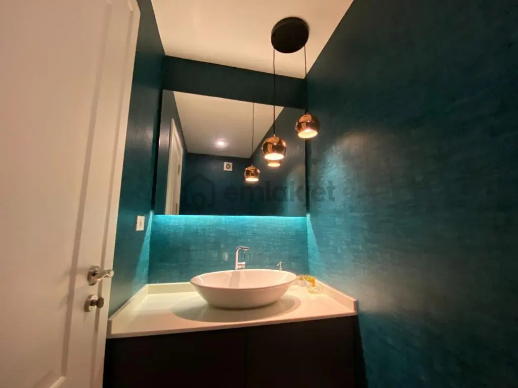 Acarkent'de Çelik Çatılık Yeni Dekorasyonlu Cazip Villa - 9