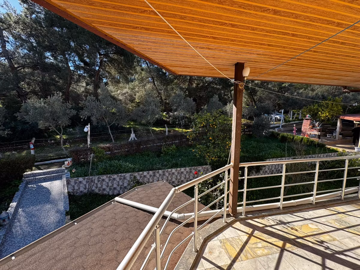 Deniz Ve Doğa Manzaralı Bahçeli İkiz Villa - 33