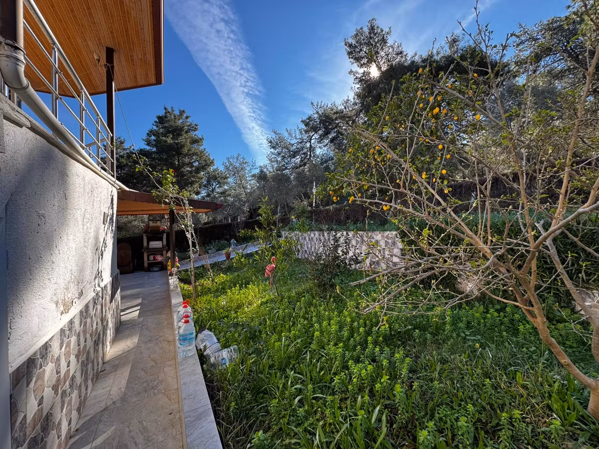 Deniz Ve Doğa Manzaralı Bahçeli İkiz Villa - 30
