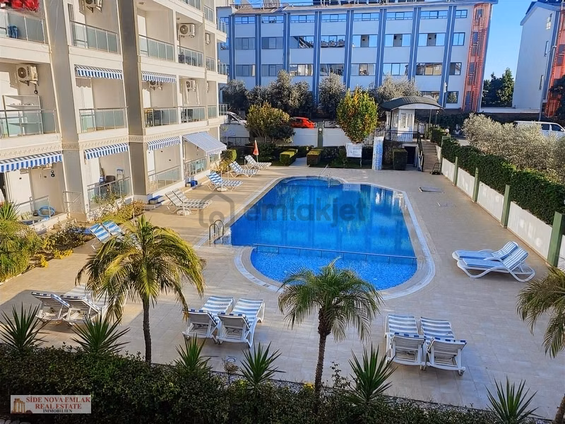 Manavgat Side'de 1. Kat Full Eşyalı Kiralık Daire