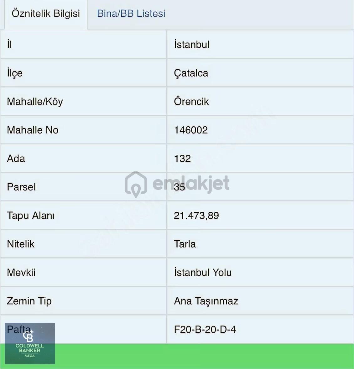 Çatalca Örencikte Satılık Tarla - 3