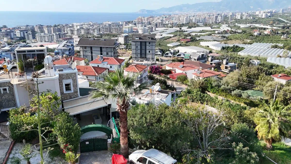 Alanya Kargıcak Da 4+2 Full Şehir Manzaralı Lüks Villa - 19