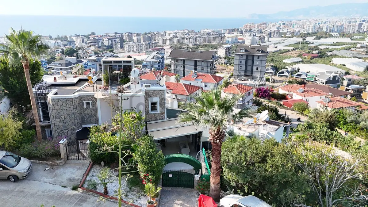 Alanya Kargıcak Da 4+2 Full Şehir Manzaralı Lüks Villa - 20