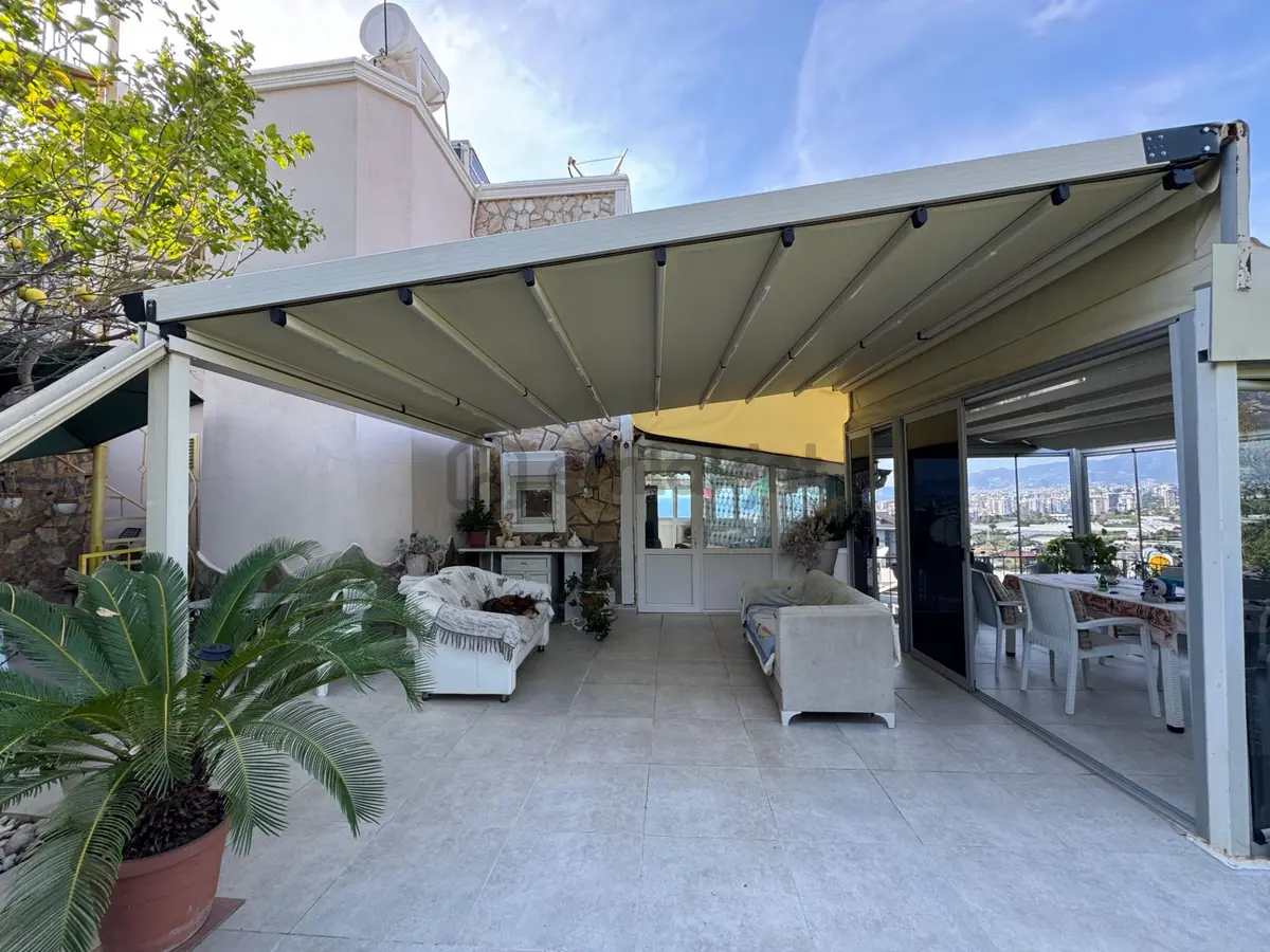 Alanya Kargıcak Da 4+2 Full Şehir Manzaralı Lüks Villa - 25