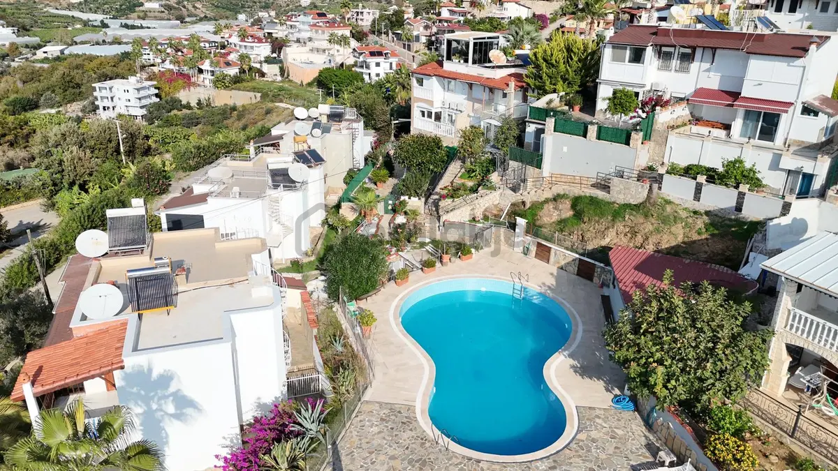 Alanya Kargıcak Da 4+2 Full Şehir Manzaralı Lüks Villa - 26