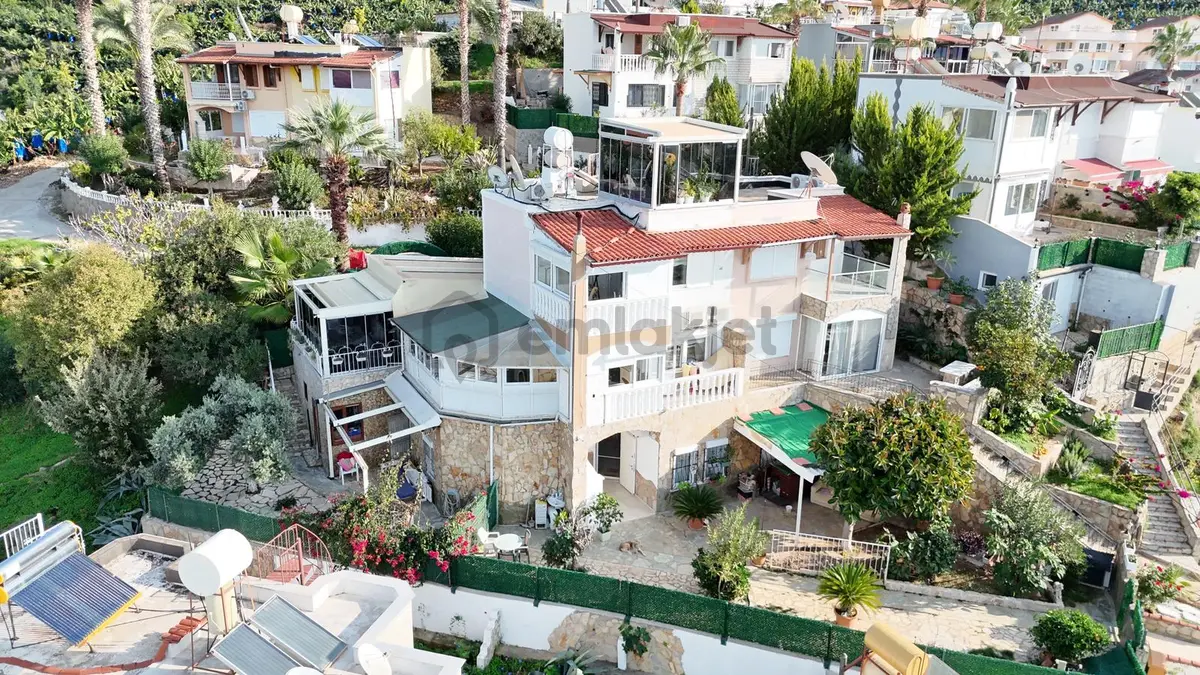 Alanya Kargıcak Da 4+2 Full Şehir Manzaralı Lüks Villa - 17