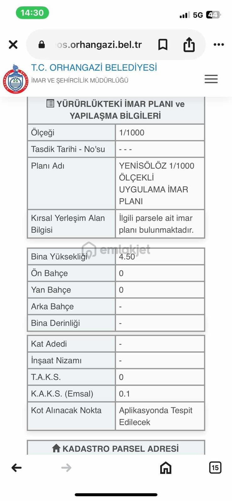 3 Parça Arsamız Satılık - 35