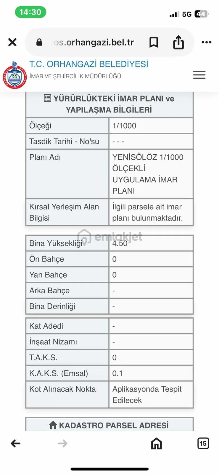 2 Parça Arsamız Satılık - 22