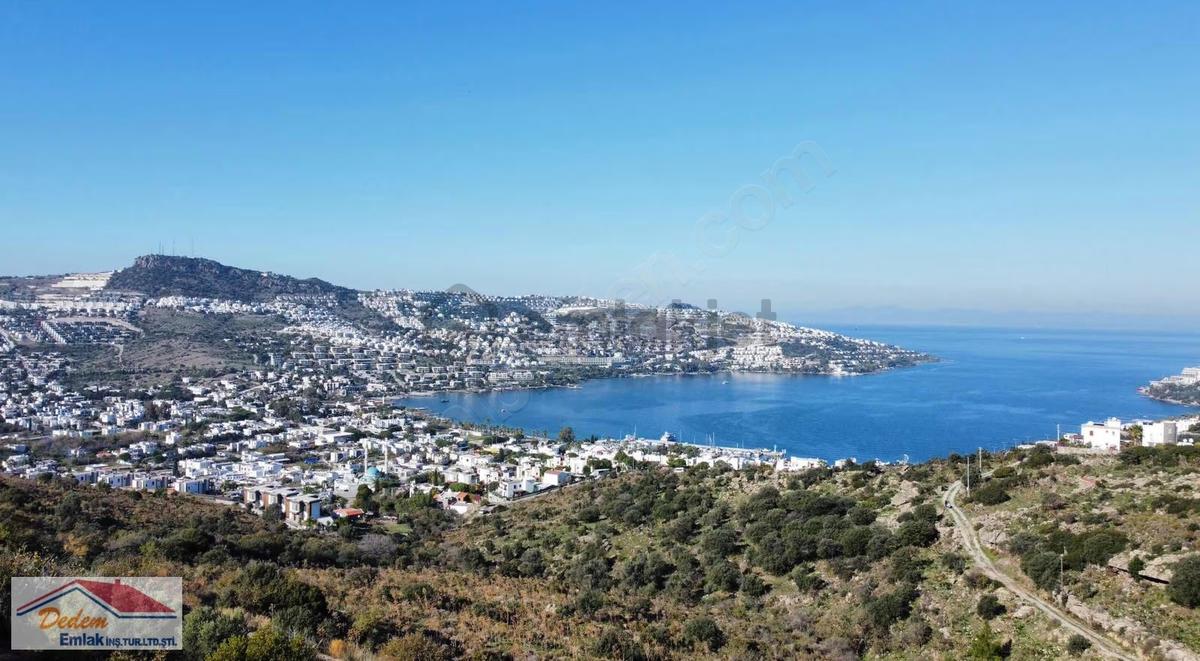 Bodrum Gündoğan Deniz Manzaralı Satılık Arsa