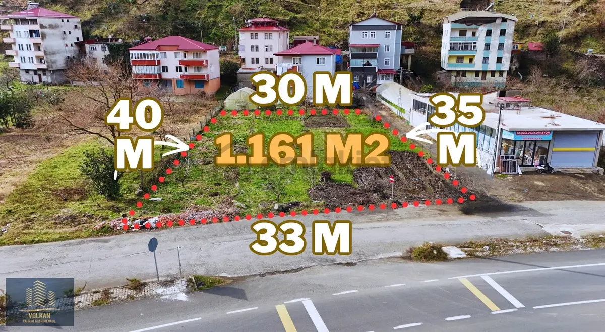 Uluslararası Yola 1,8 Km Mesafede 4 Kat Ticari İmarlı Arsa - 14