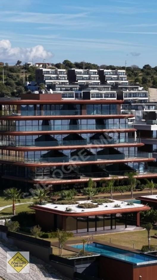Çeşme Ayasaranda Ön Cephe Bahçe Katı Deniz Manzaralı Daire - 19