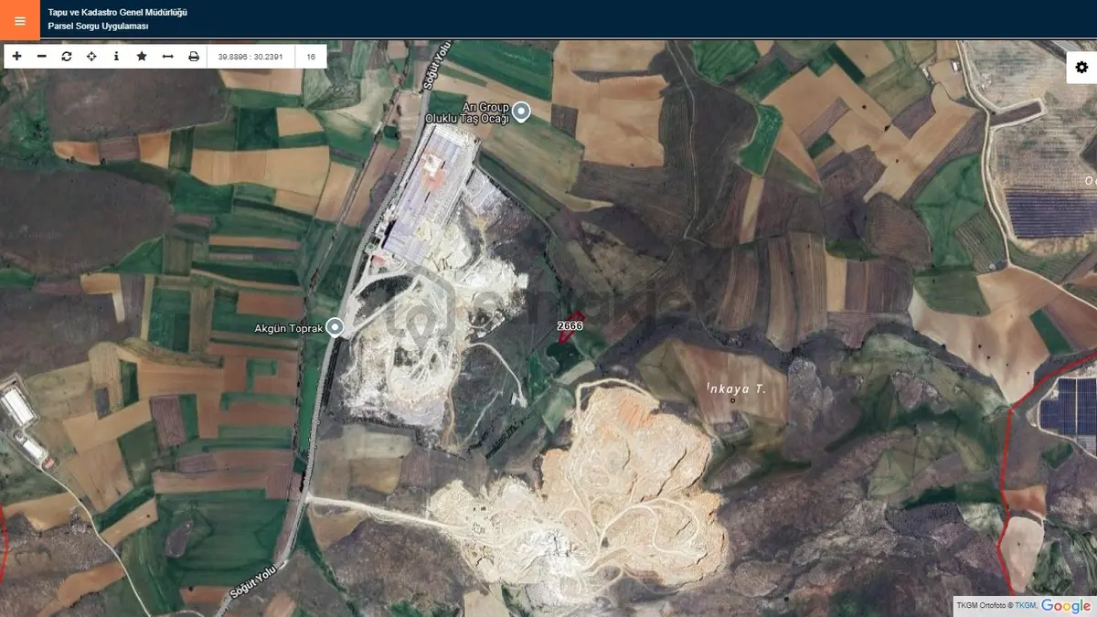 Doğacity Den Satılık Söğüt Oluklu Da Yatırımlık 1677 M2 Tarla - 3