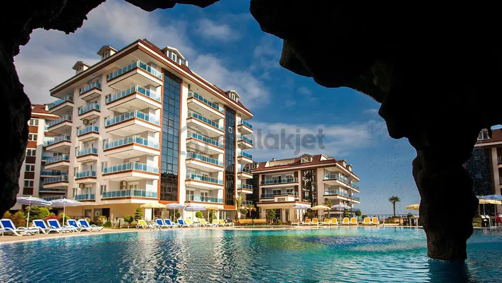 Anather World Sitesinde 3+1 Eşyalı Daire - 16