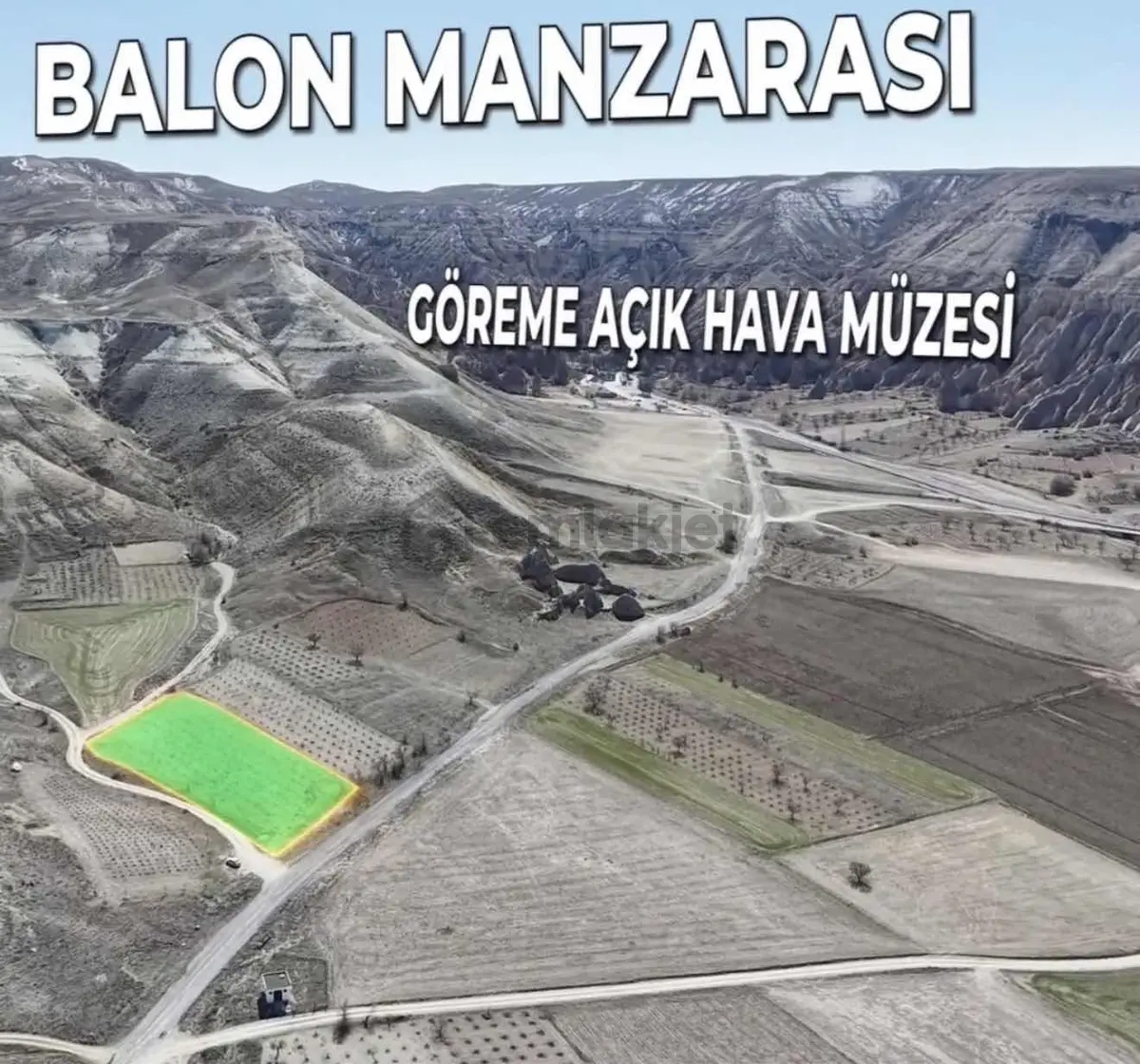 Avanos Aktepede Yol Kenarı Tarla - 15