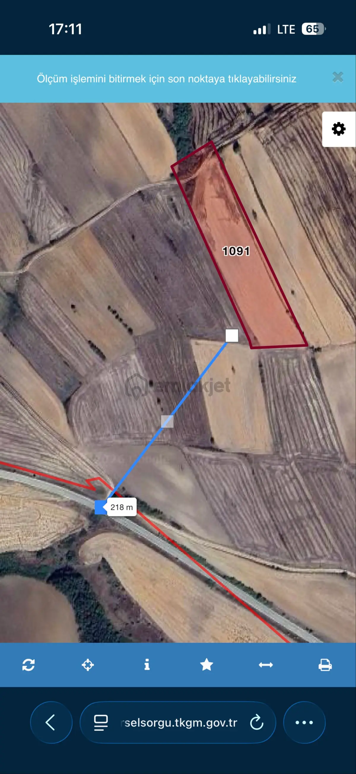 Tekirdağ Hayrabolu Çıkrıkçıda 10.400m2 Satılık Tarla - 3