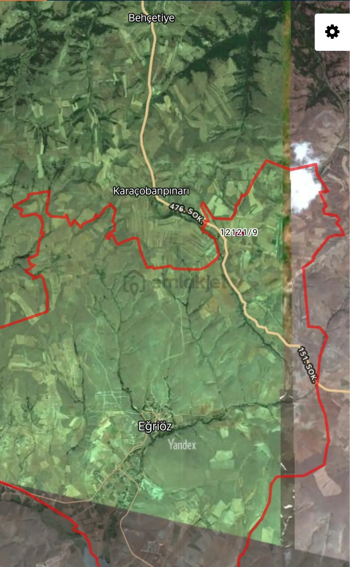 İki Emlaktan Eğriözde Satılık 2668 Mt. Tarla - 2