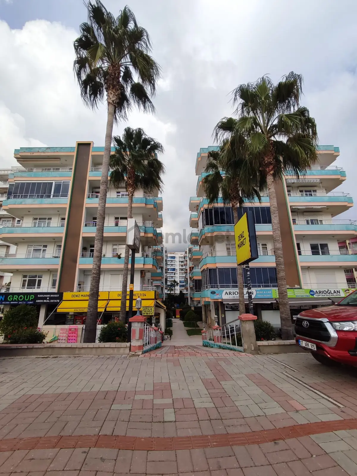Mahmutlar Denız Manzaralı Denize Sıfır 2+1 - 2