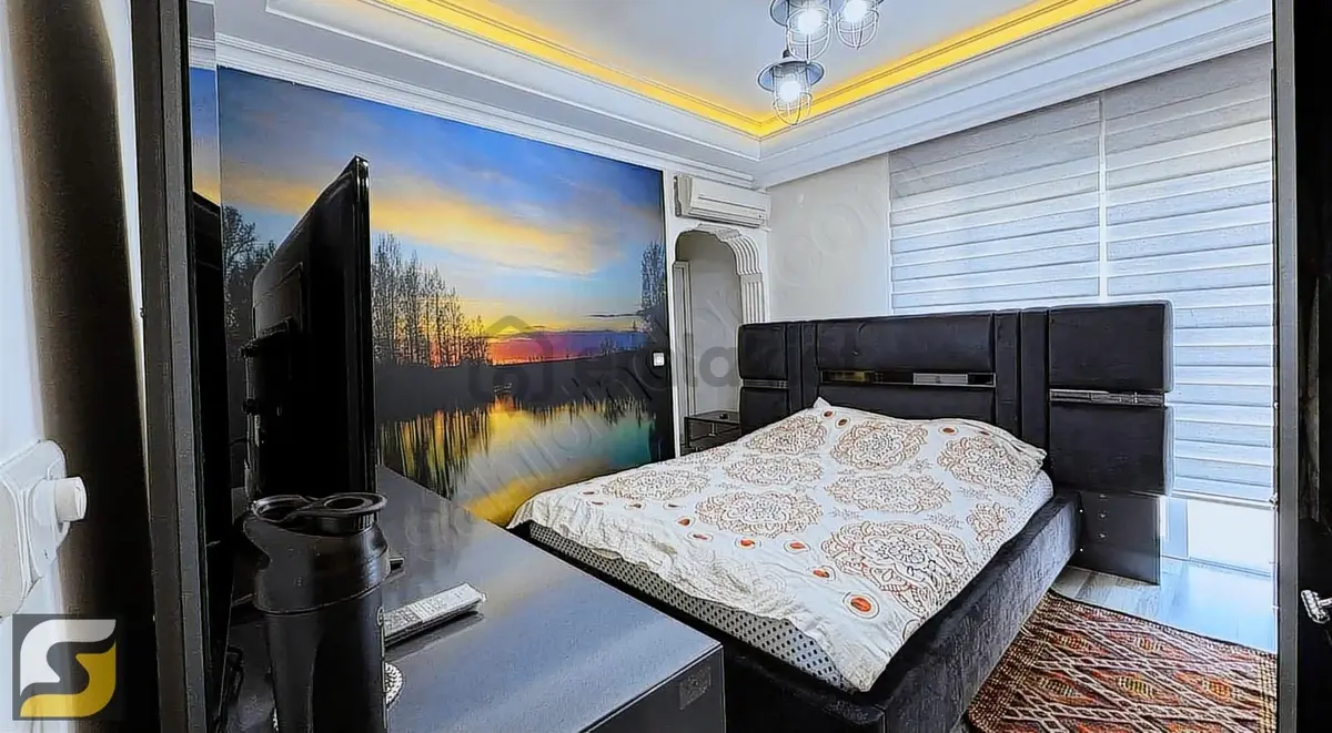 Mahmutlarda Satılık 4+2 Satılık Ayrı Mutfak Full Eşyalı Daire - 31
