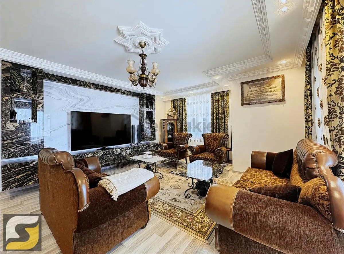 Mahmutlarda Satılık 4+2 Satılık Ayrı Mutfak Full Eşyalı Daire - 13