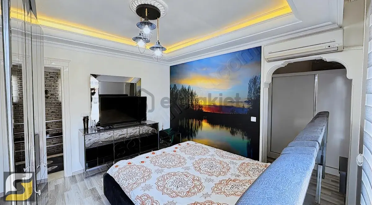 Mahmutlarda Satılık 4+2 Satılık Ayrı Mutfak Full Eşyalı Daire - 15