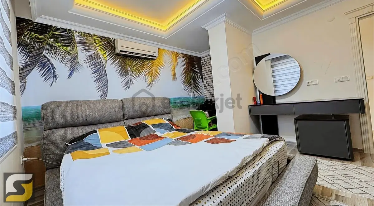 Mahmutlarda Satılık 4+2 Satılık Ayrı Mutfak Full Eşyalı Daire - 30