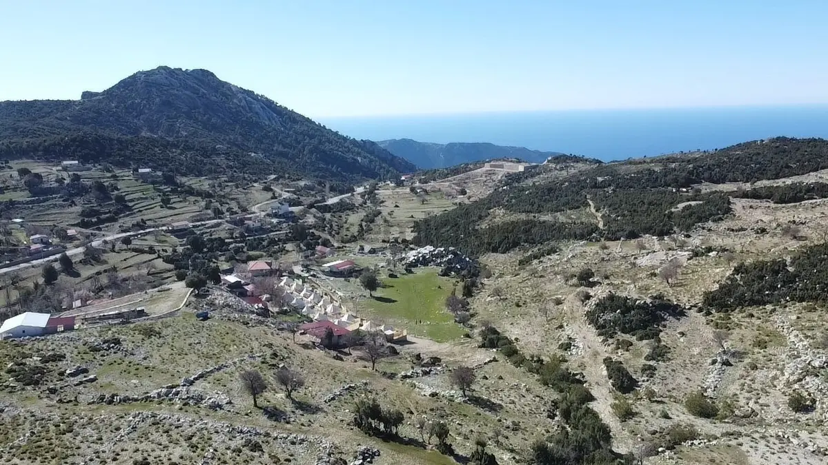 Muğla Fethiye Karaağaç'ta Doğayla İç İçe Manzaralı Satılık Arazi - 14