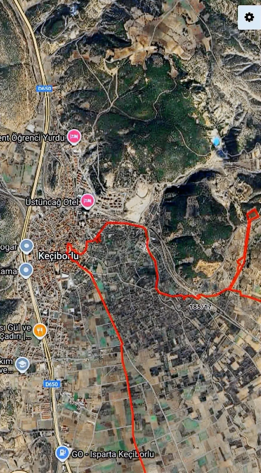 Keçiborlu İlçe Merkezinde 732m2 Fırsat Bahçe - 5