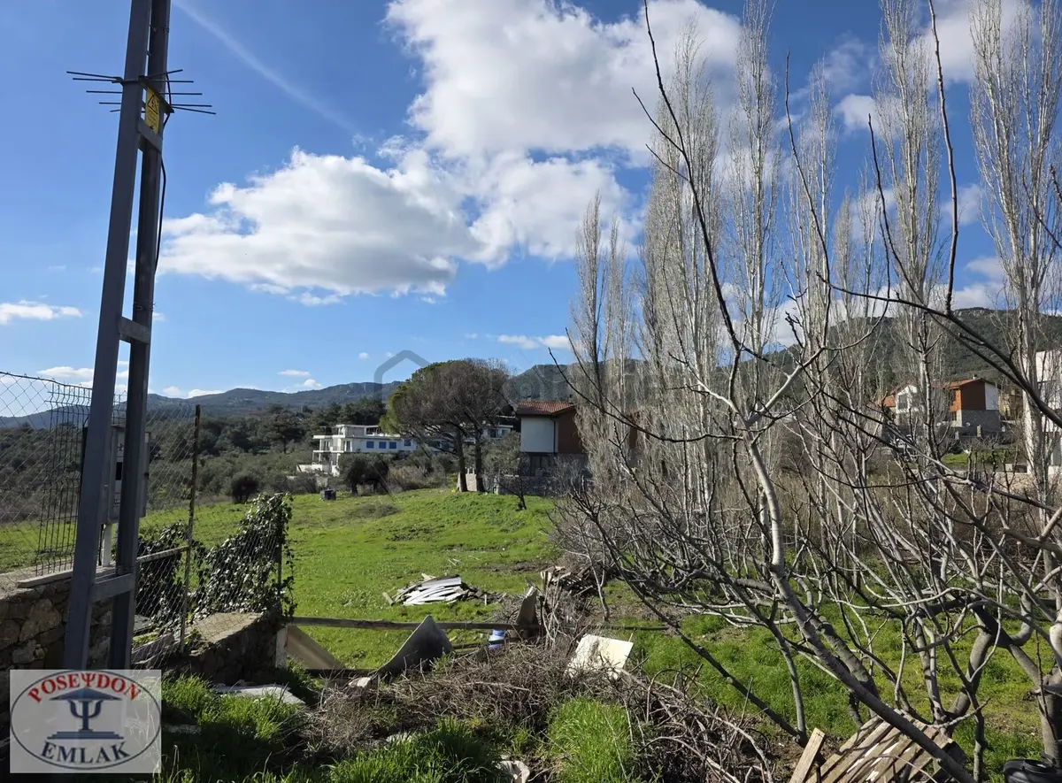Assos Sazlı Bölgesinde Deniz Manzaralı Satılık Arsa - 12