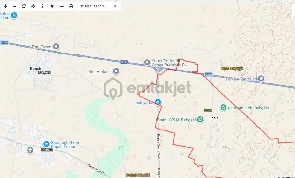 Satılık İki Kat Konut İmarlı Müstakil Arsa - 20