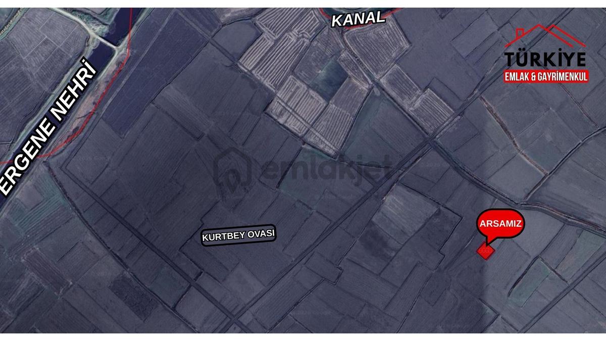 Türkiye Emlak'tan Edirne Uzunköprü Tek Tapu 950m2 Kupon Arsa - 3