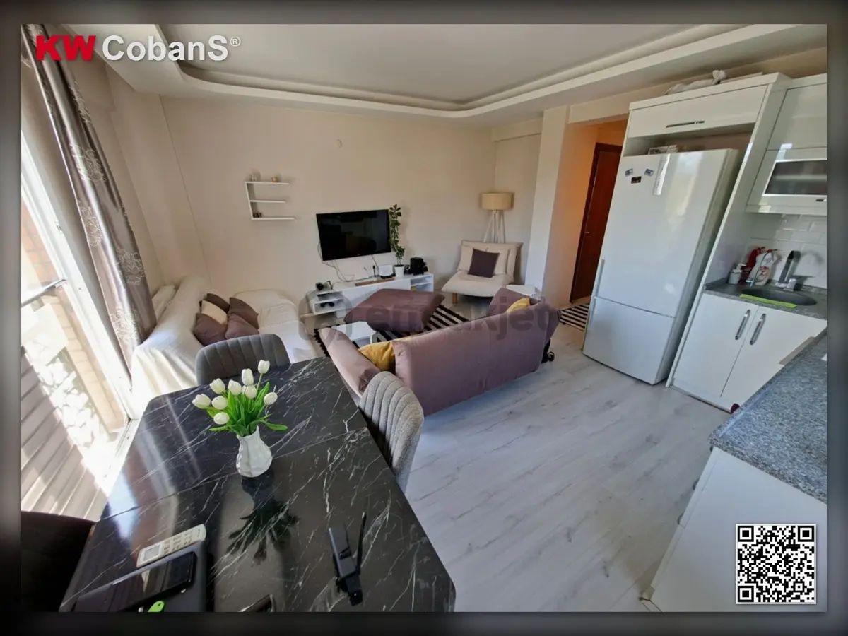 Kw Cobans'tan Bornova'da Yeni Ve Geniş 1+1 Daire! - 23