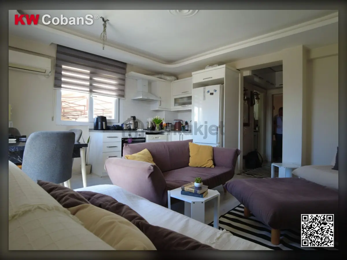 Kw Cobans'tan Bornova'da Yeni Ve Geniş 1+1 Daire! - 28