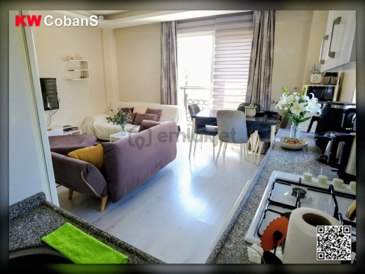 Kw Cobans'tan Bornova'da Yeni Ve Geniş 1+1 Daire! - 19