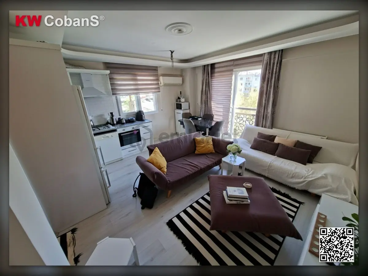 Kw Cobans'tan Bornova'da Yeni Ve Geniş 1+1 Daire! - 21