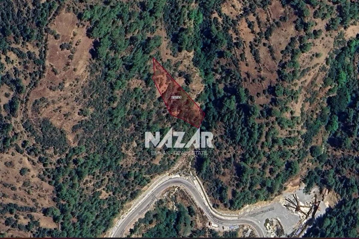 Gündoğmuş Ortaköy’de 1.710 M² Satılık Tarla - 8