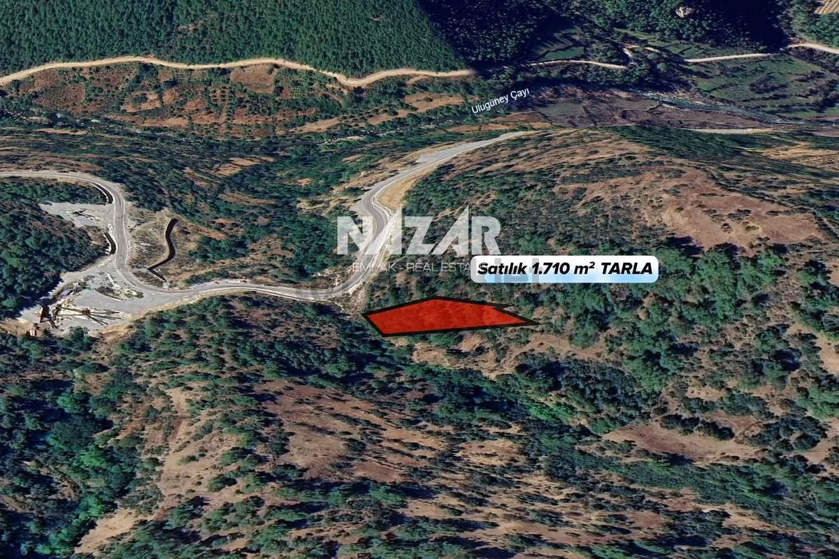 Gündoğmuş Ortaköy’de 1.710 M² Satılık Tarla - 5