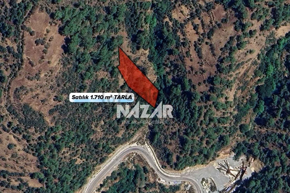 Gündoğmuş Ortaköy’de 1.710 M² Satılık Tarla - 4