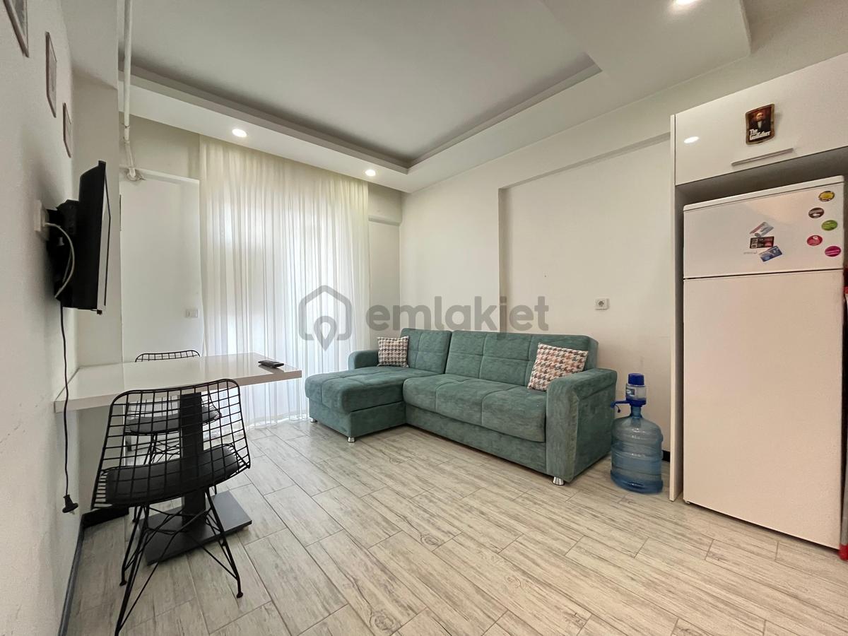 Gündoğdu Tımes'da 7/24 Güvenlikli Sitede Kiralık Lüks 1+1 Apart
