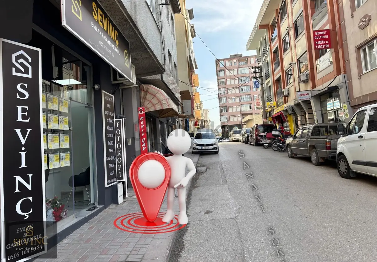 Sevinç'ten Otoparklı Çift Cephe Açık Mutfak 2+1 Satılık Daire - 15