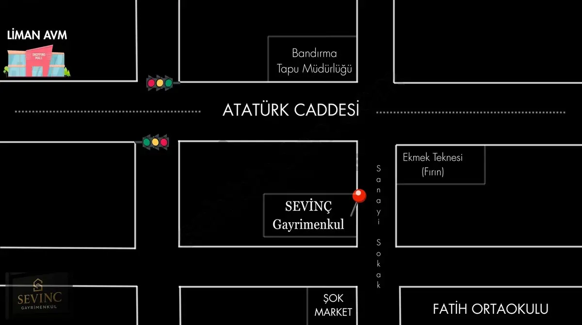 Sevinç'ten Otoparklı Çift Cephe Açık Mutfak 2+1 Satılık Daire - 21
