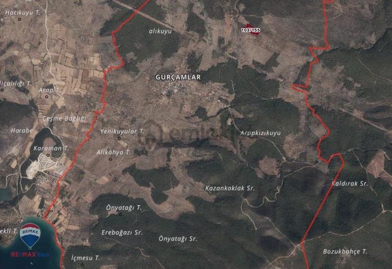 32 Muğla Milas Gürçamlar'da 14688 M2 Satılık Tarla - 8