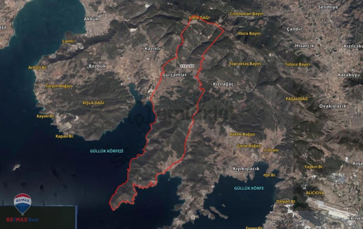 32 Muğla Milas Gürçamlar'da 14688 M2 Satılık Tarla - 9