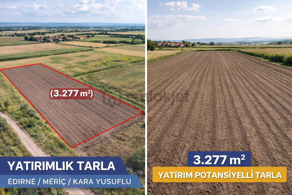 -----edirne Meriç Kara Yusuflu'da Yatırımlık Tarla----- - 2