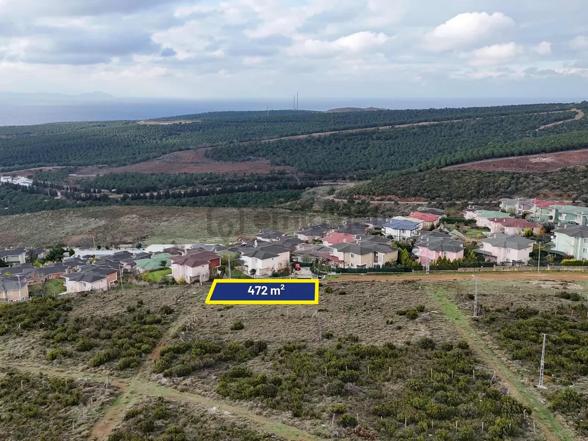 *yiğit Emlak Armutlu'dan*full Manzaralı*472 M2 İmarlı Arsa - 12