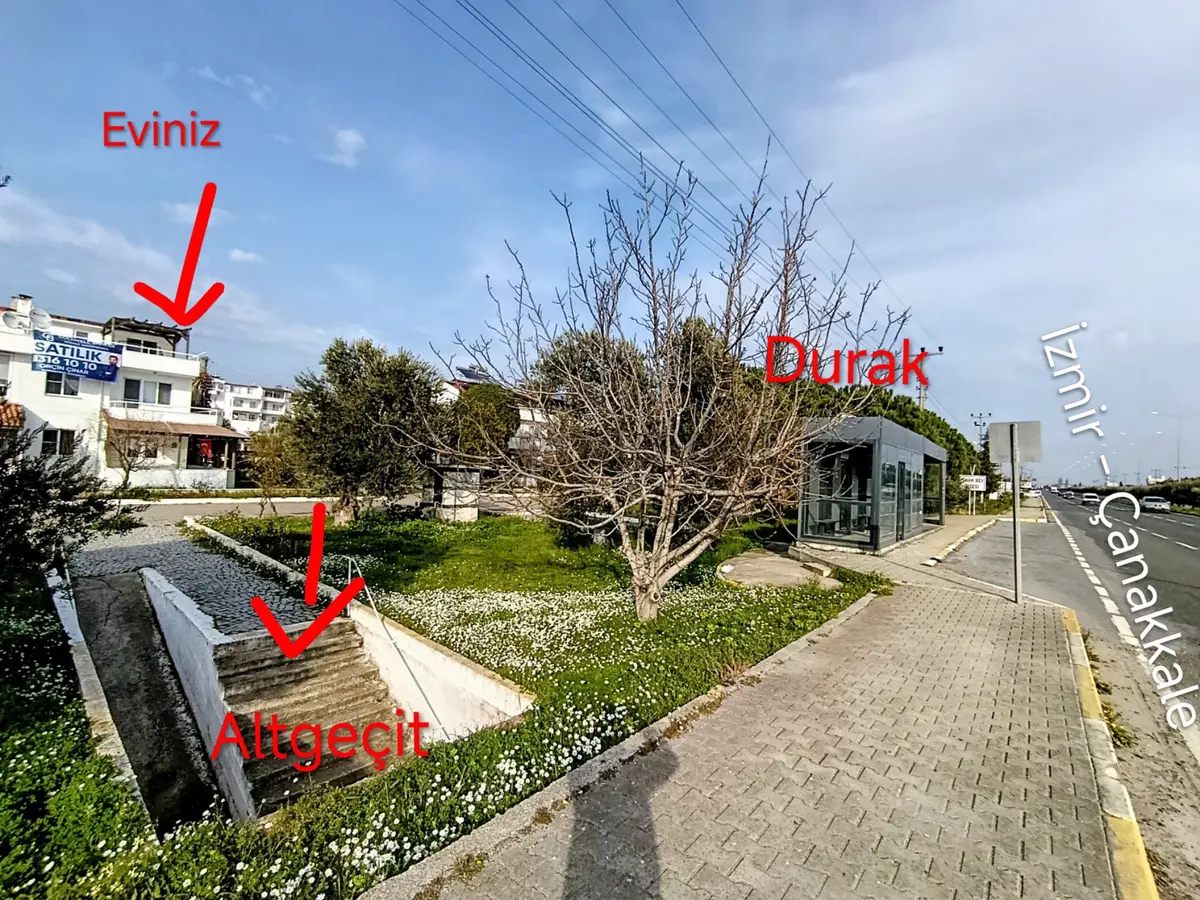 Güre’de Denize 100 Metre Mesafede Tripleks 5+1 Villa - 2